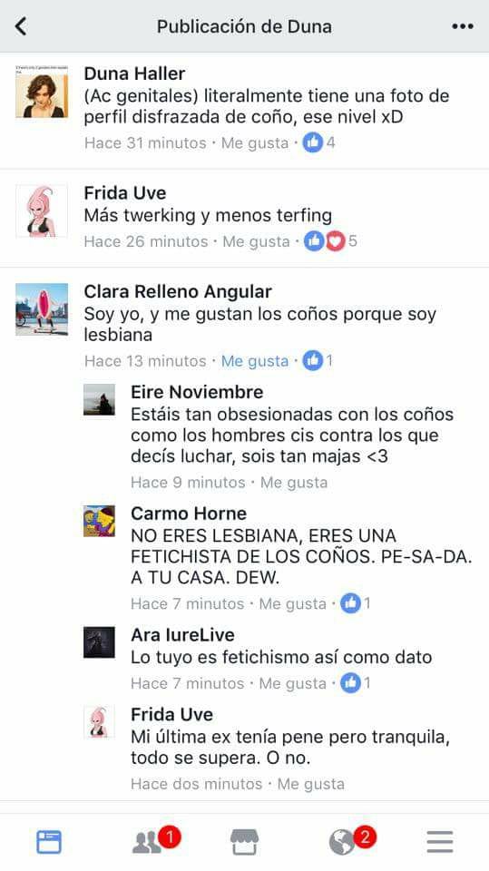 Si no te gustan los penes de mujer, no eres lesbiana: eres fetichista de los coños